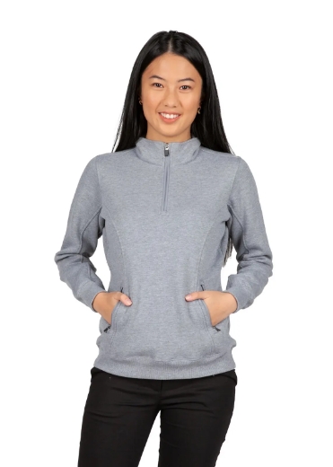 Picture of RAMO, Ladies Enterprise Half Zip Fleece